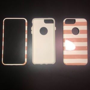 iPhone 8 Plus Coral Colored iPhone Case